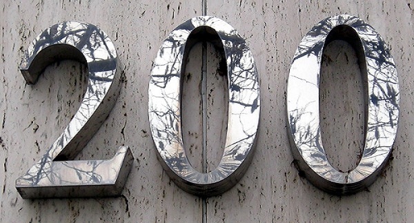 200 Цифра 200 рисунок в 3D