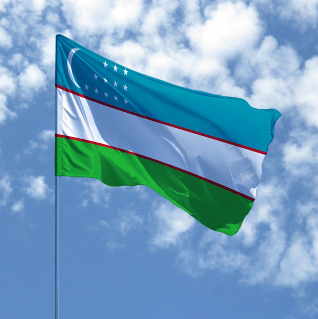 Флаг Узбекистана Флаг Узбекистана